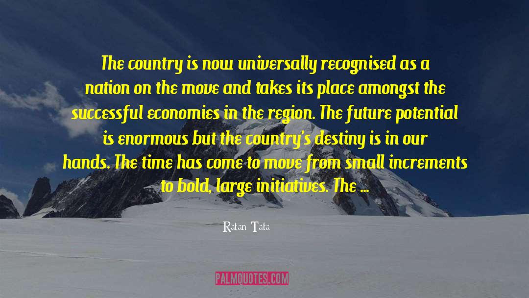 Successful Future Leader quotes by Ratan Tata