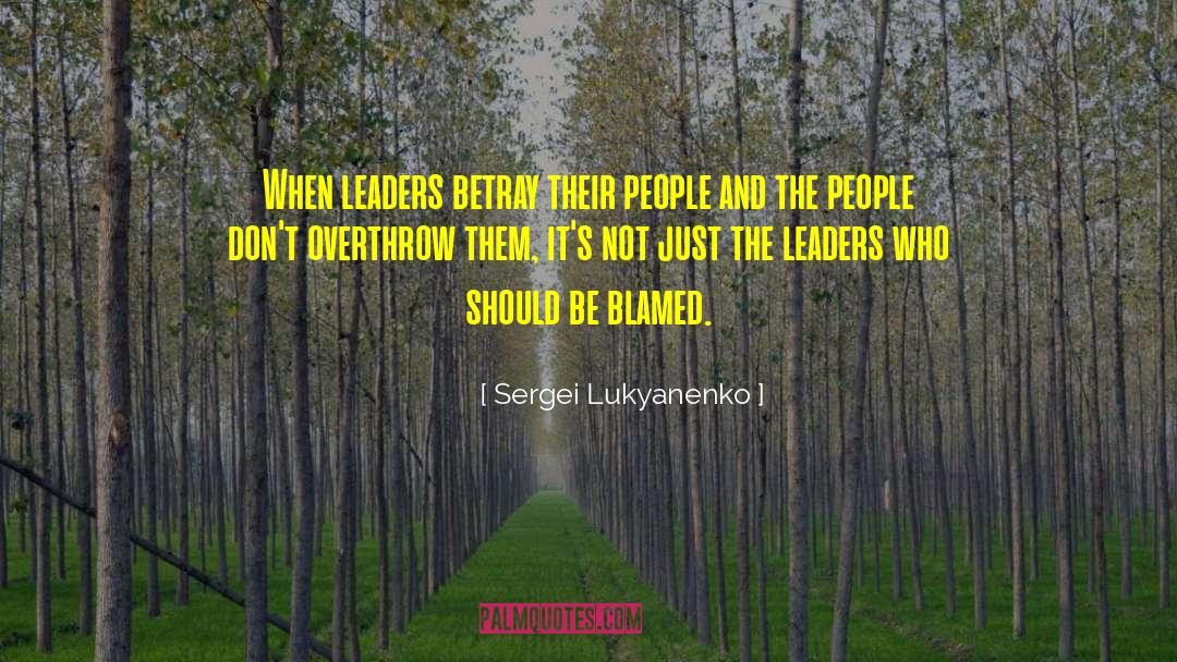 Successful Leader quotes by Sergei Lukyanenko