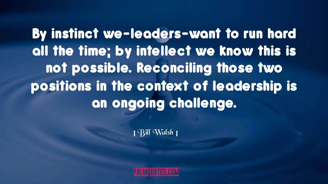 Successful Leader quotes by Bill Walsh