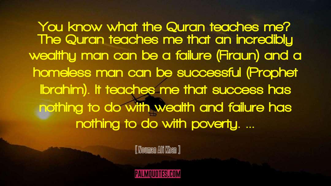 Successful Leaders quotes by Nouman Ali Khan