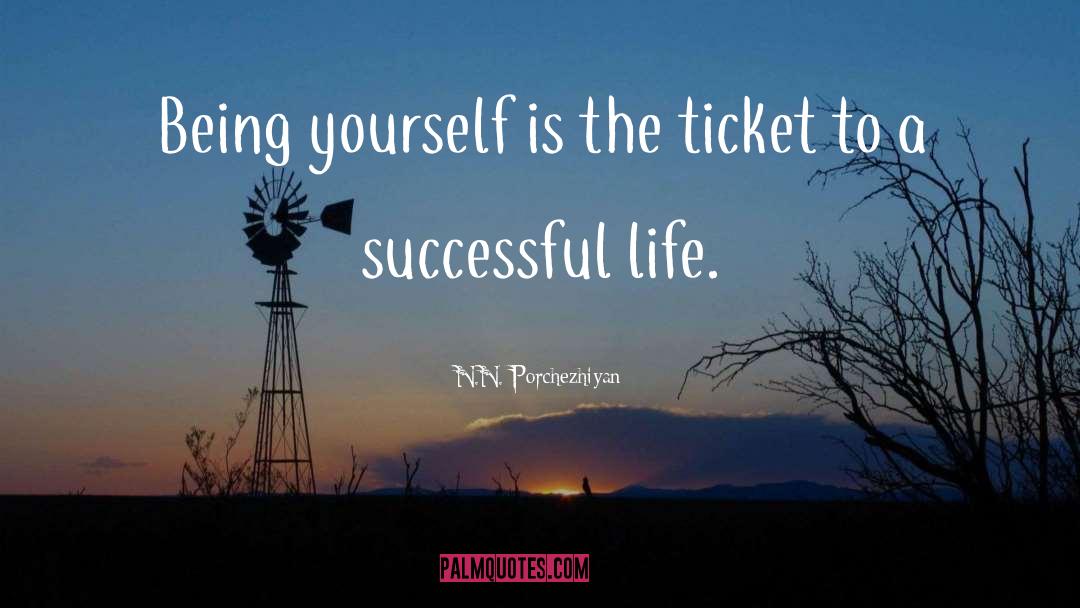 Successful Life quotes by N.N. Porchezhiyan