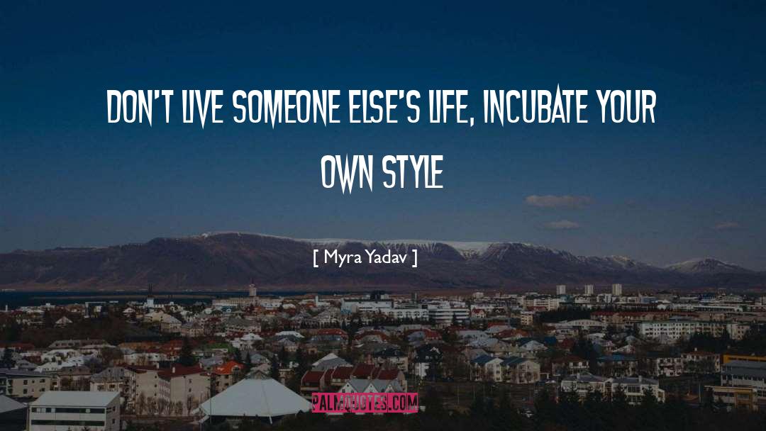 Successful Life quotes by Myra Yadav