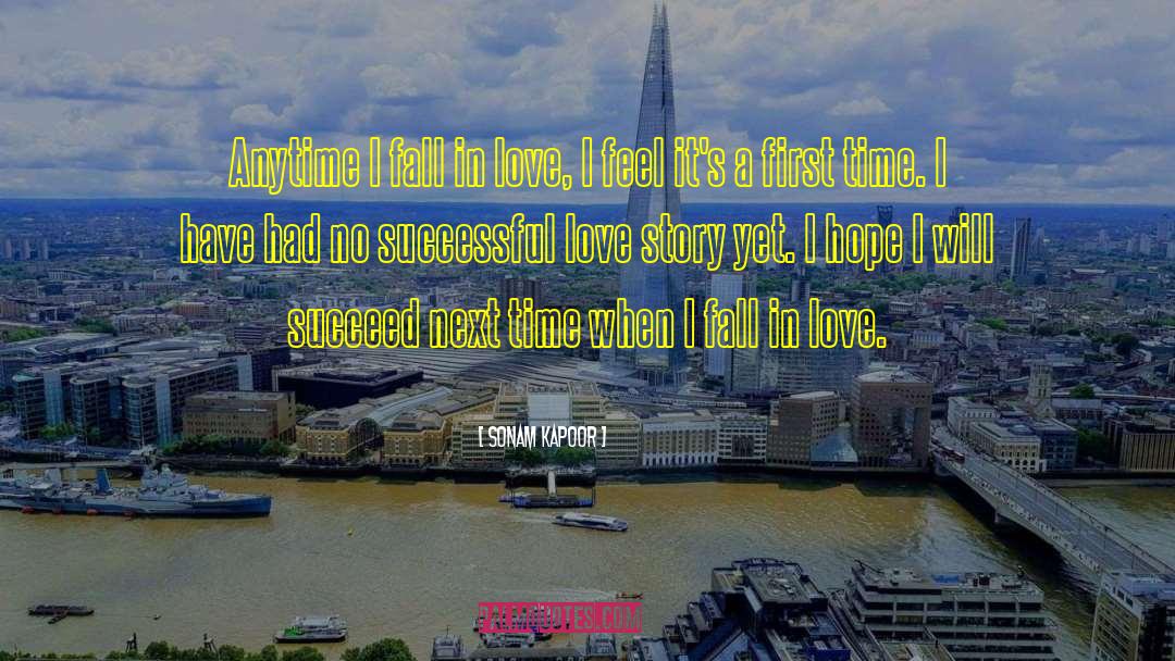 Successful Love quotes by Sonam Kapoor