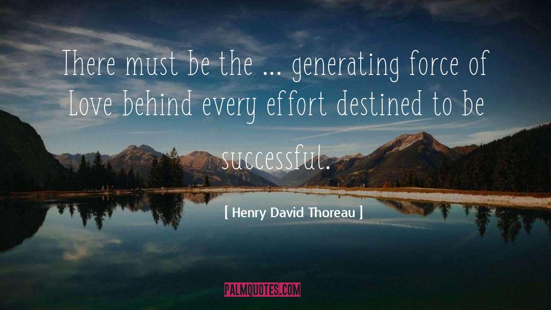 Successful Love quotes by Henry David Thoreau