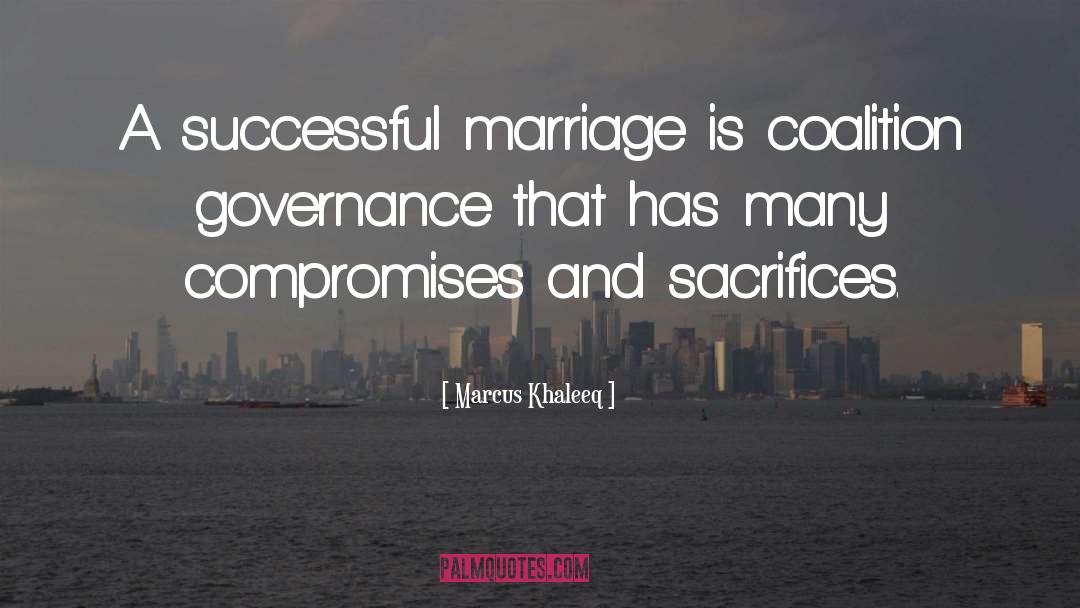 Successful Marriage quotes by Marcus Khaleeq