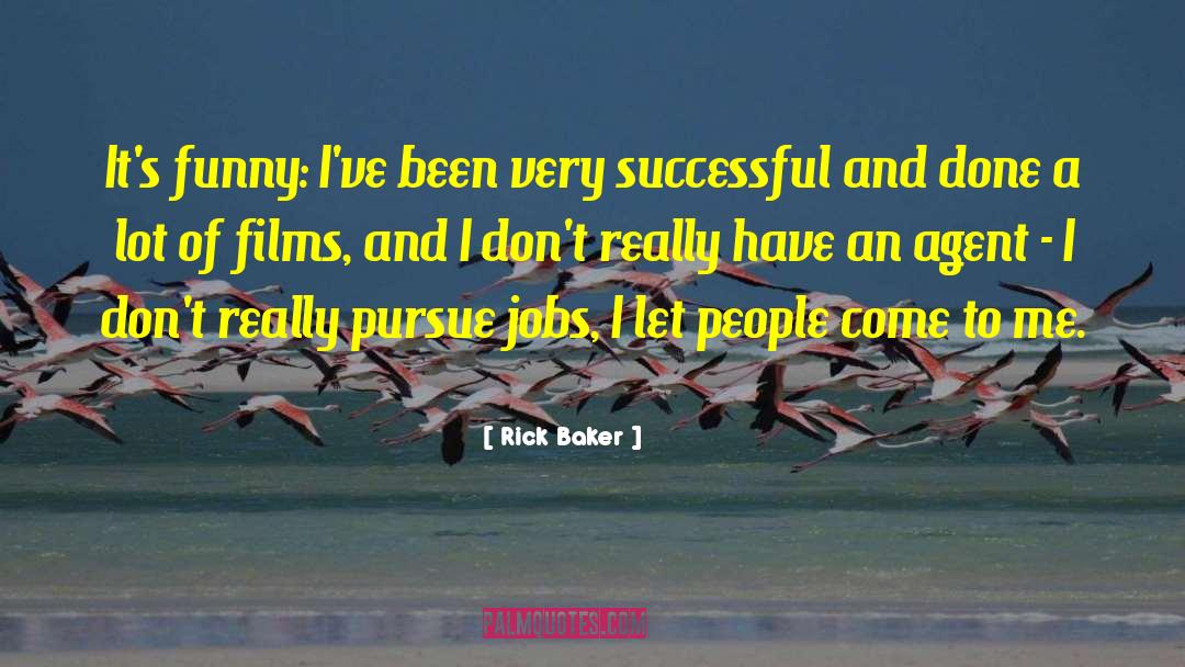 Successful Venture quotes by Rick Baker