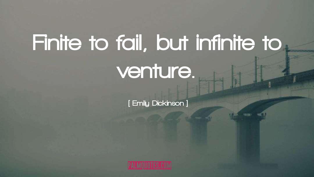 Successful Venture quotes by Emily Dickinson