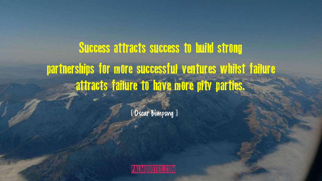 Successful Ventures quotes by Oscar Bimpong