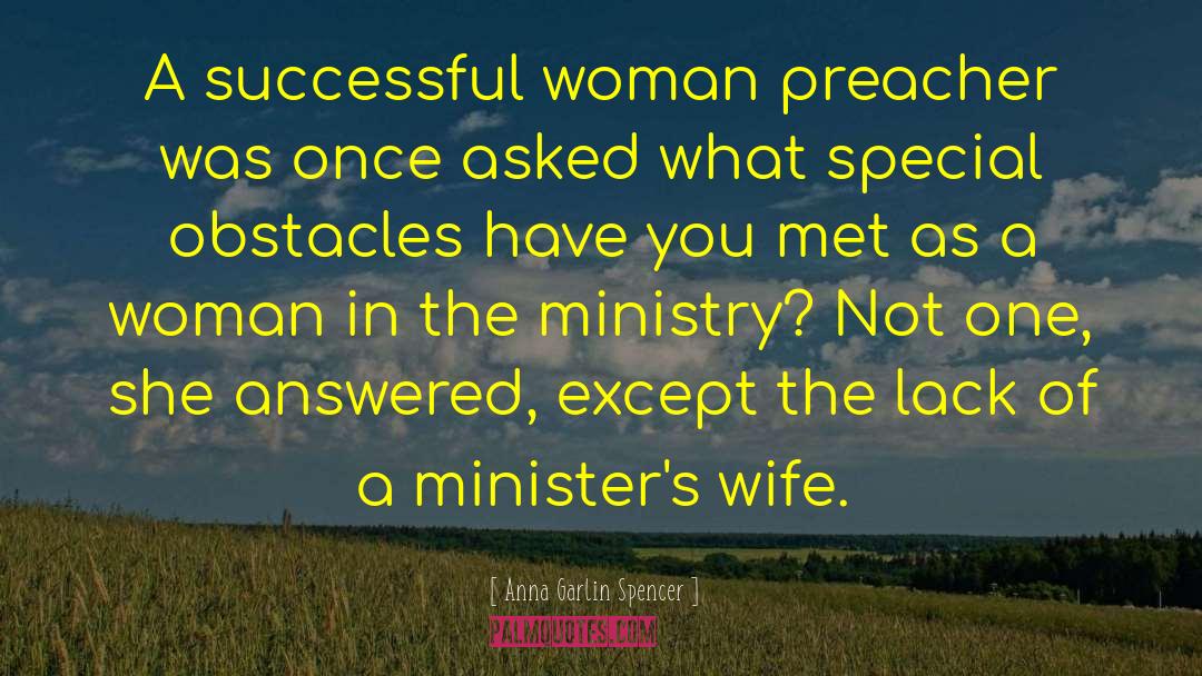 Successful Woman quotes by Anna Garlin Spencer