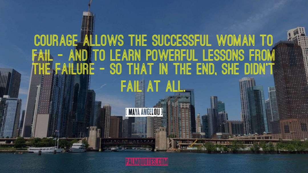 Successful Woman quotes by Maya Angelou