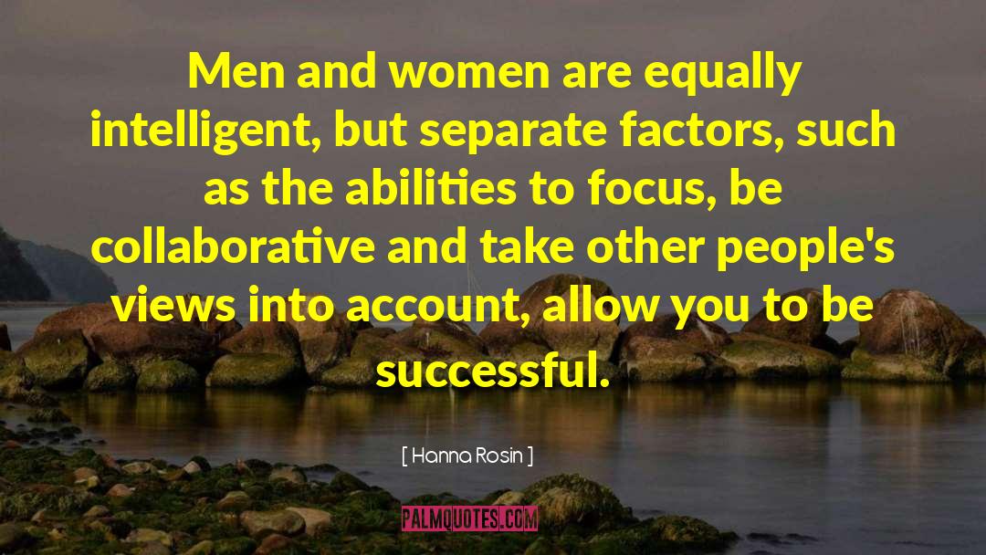 Successful Women quotes by Hanna Rosin