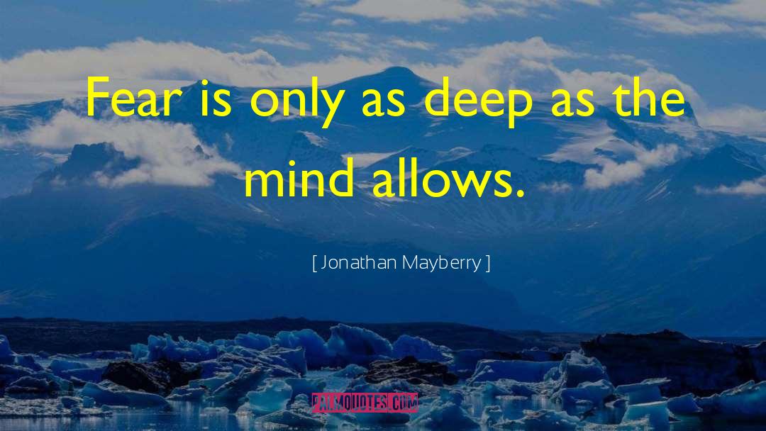 Successfull Mind quotes by Jonathan Mayberry