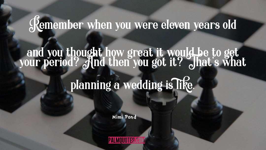 Succession Planning quotes by Mimi Pond