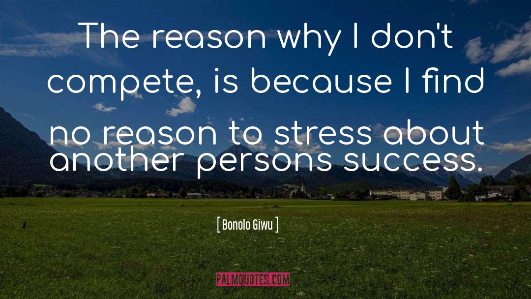 Sucess quotes by Bonolo Giwu