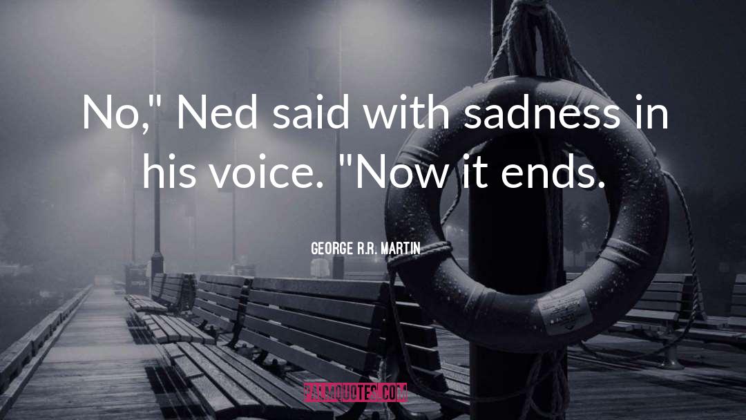 Such Sadness quotes by George R.R. Martin