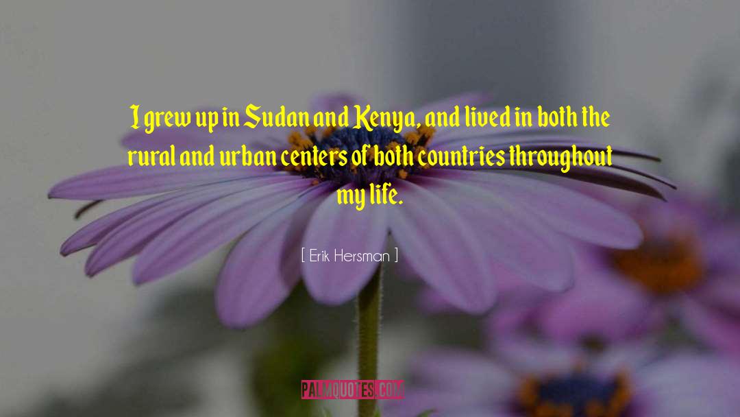 Sudan quotes by Erik Hersman