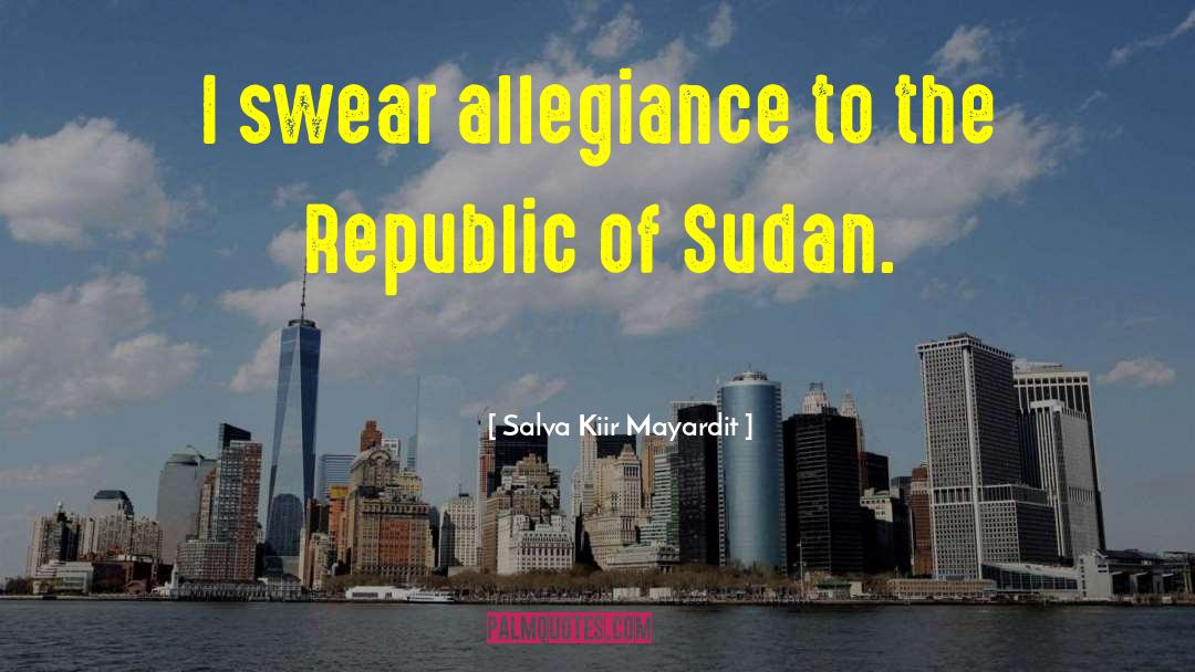 Sudan quotes by Salva Kiir Mayardit