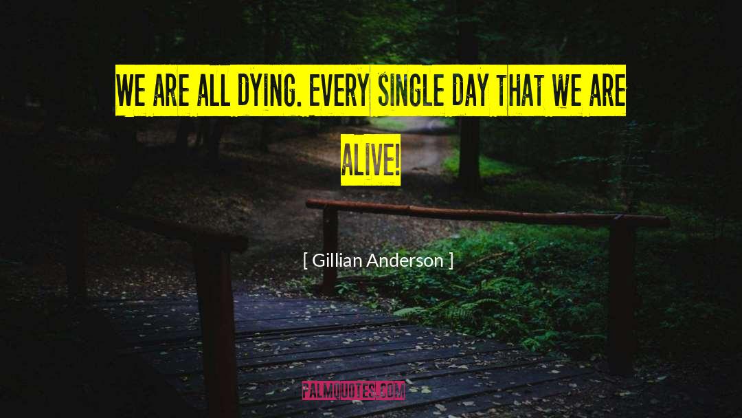 Sudden Death quotes by Gillian Anderson