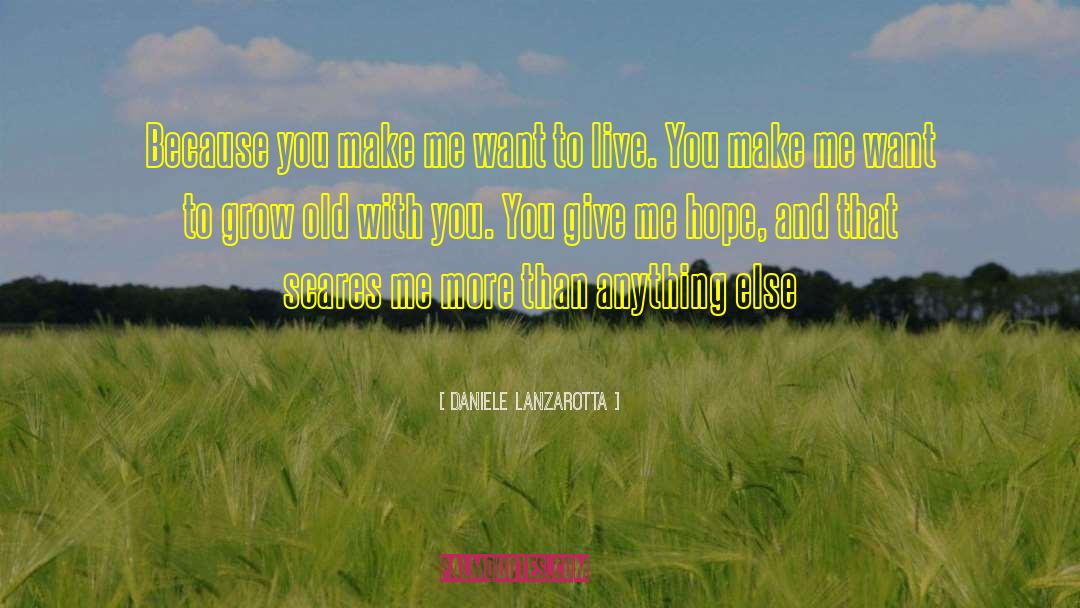 Sudden Hope quotes by Daniele Lanzarotta