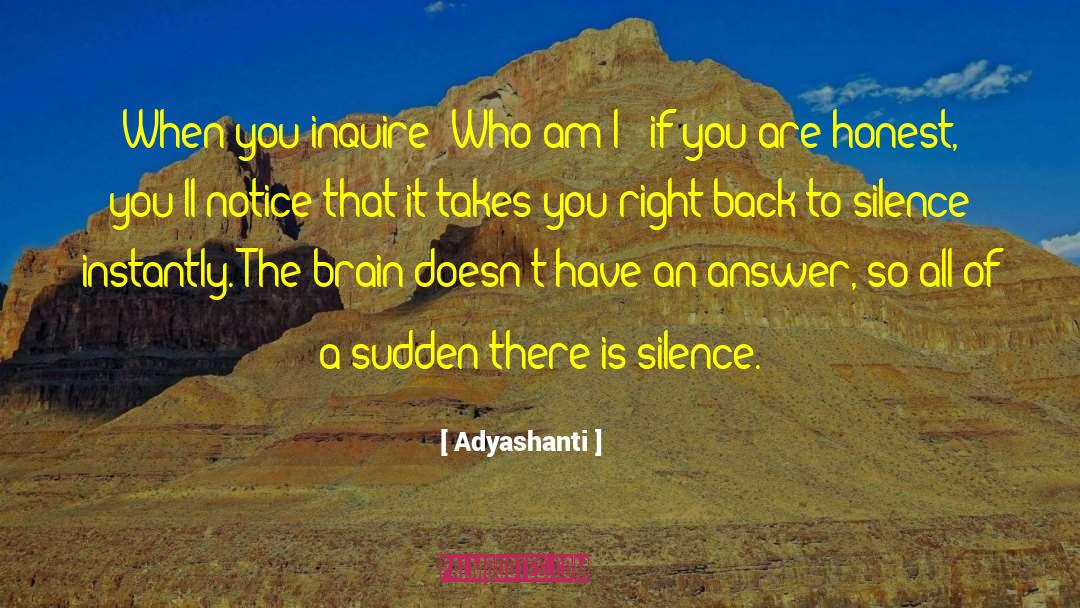 Sudden Impact quotes by Adyashanti
