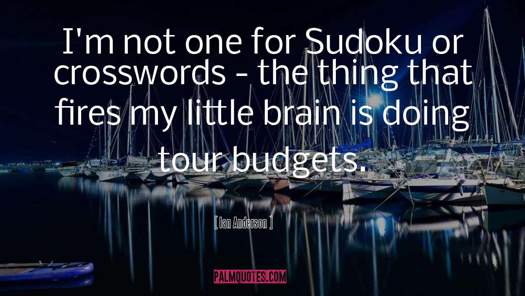 Sudoku quotes by Ian Anderson