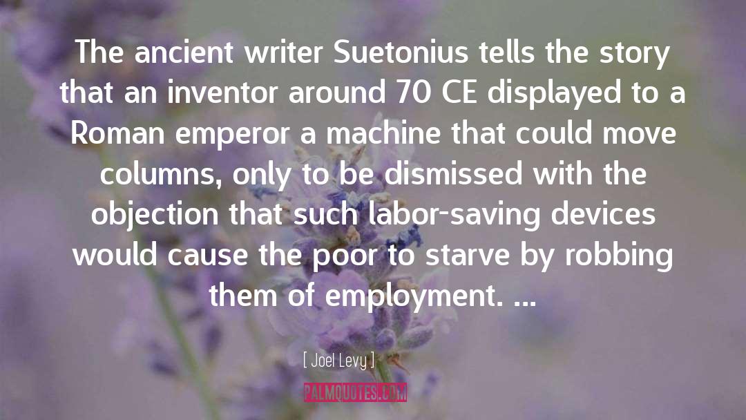 Suetonius quotes by Joel Levy