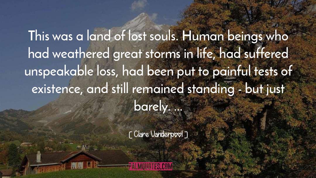 Suffered quotes by Clare Vanderpool