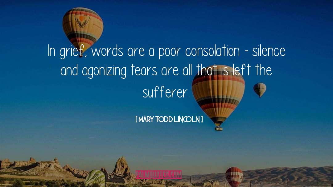 Sufferer quotes by Mary Todd Lincoln