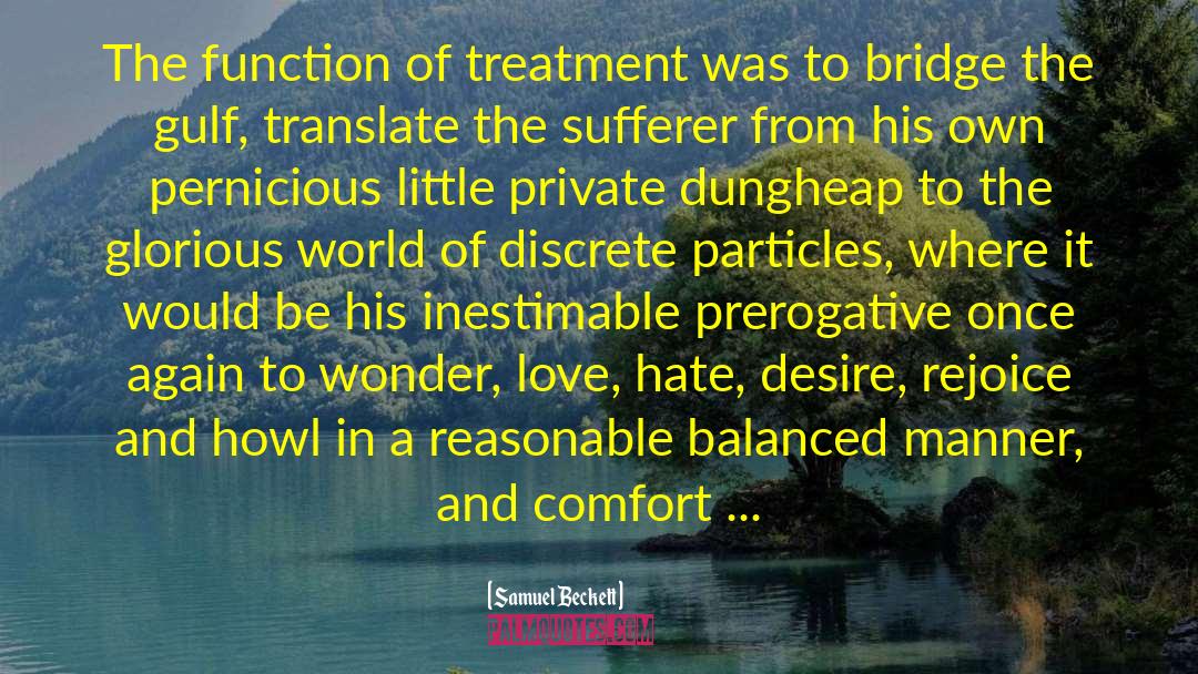 Sufferer quotes by Samuel Beckett