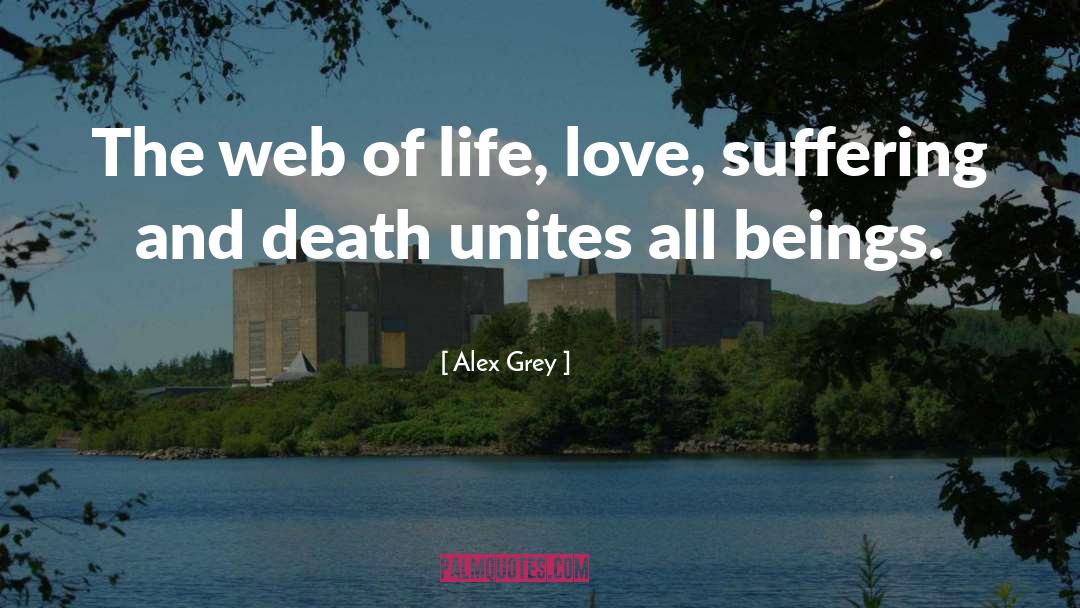 Suffering And Death quotes by Alex Grey