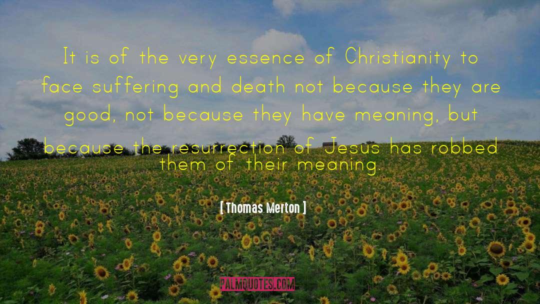 Suffering And Death quotes by Thomas Merton