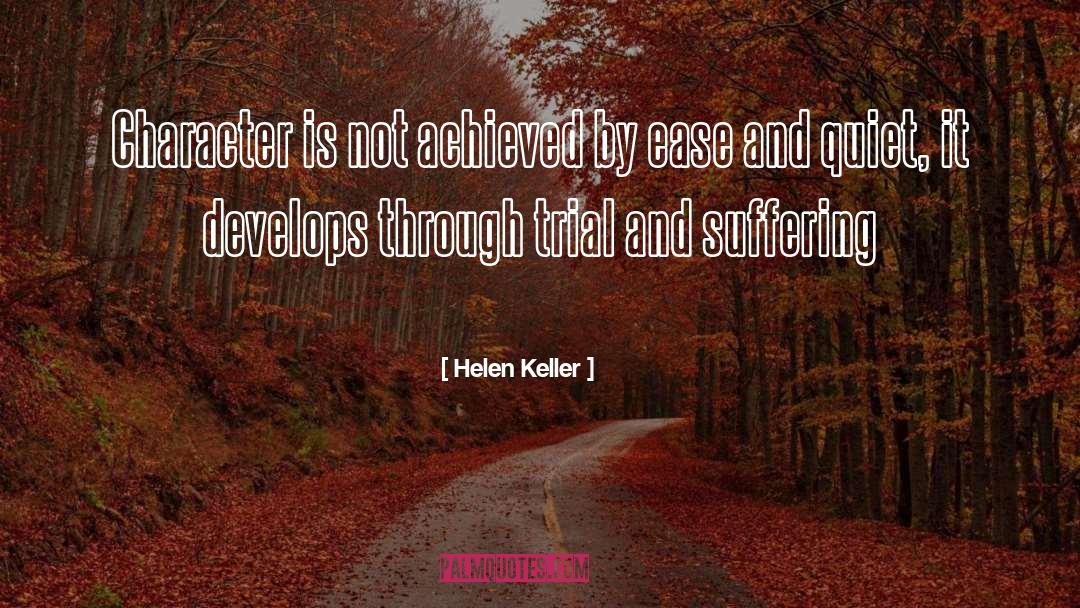 Suffering Artists quotes by Helen Keller