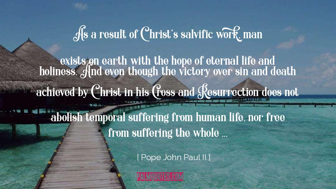 Suffering Bible quotes by Pope John Paul II