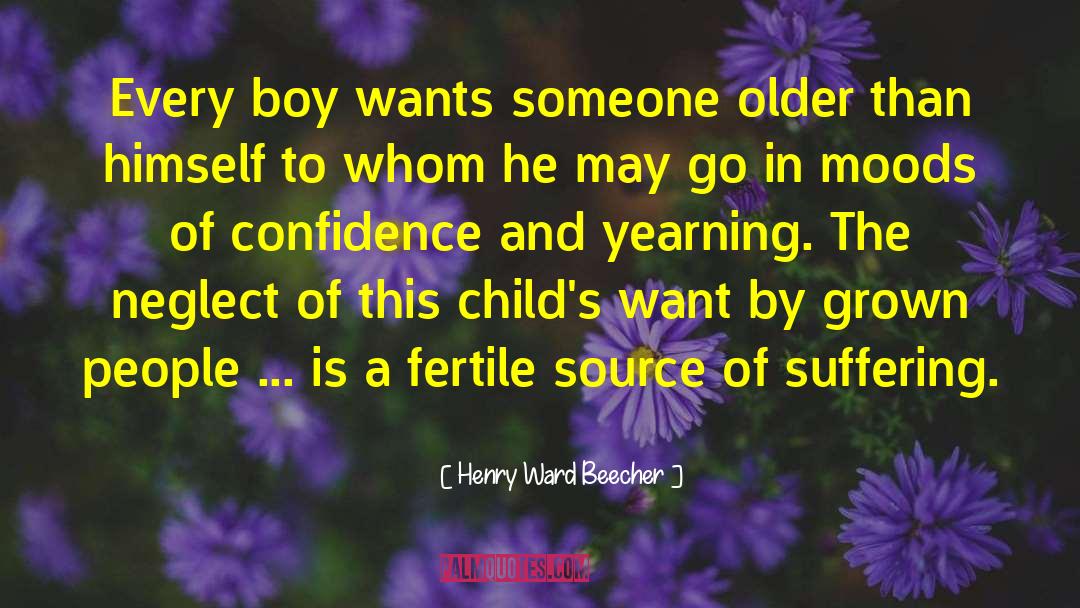 Suffering Children quotes by Henry Ward Beecher