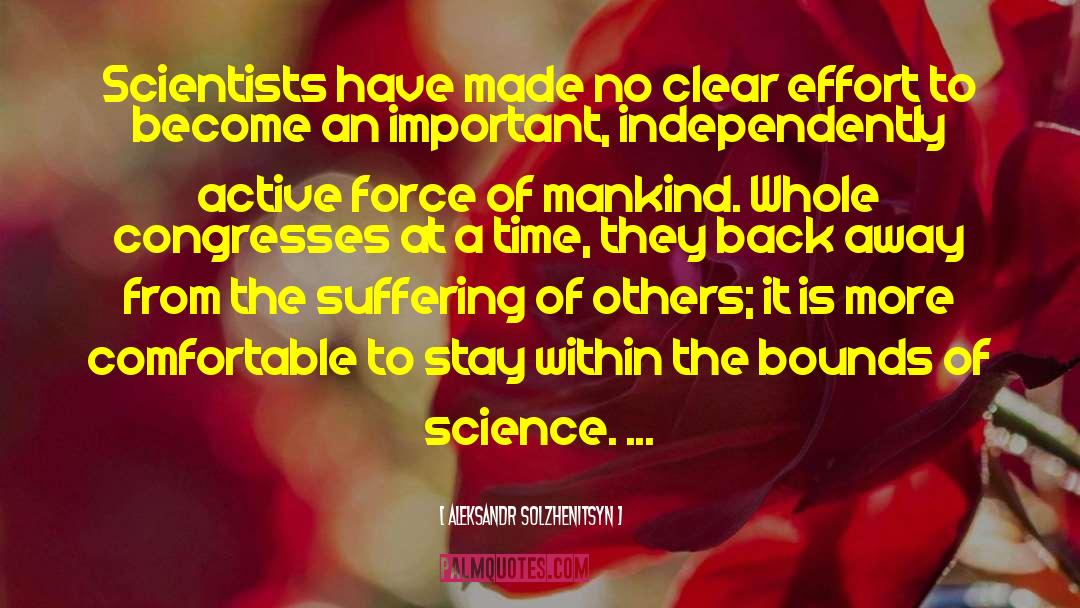 Suffering Of Others quotes by Aleksandr Solzhenitsyn