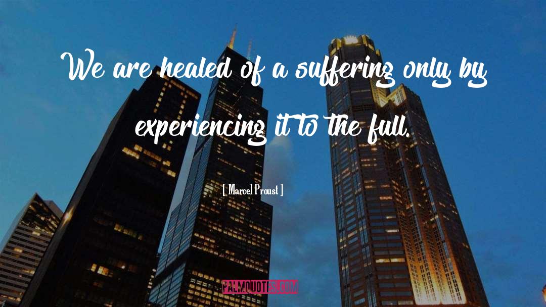 Suffering Trauma quotes by Marcel Proust