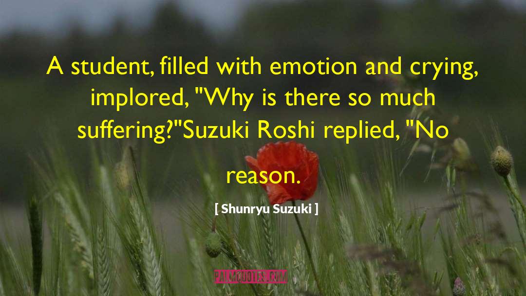 Suffering Trauma quotes by Shunryu Suzuki