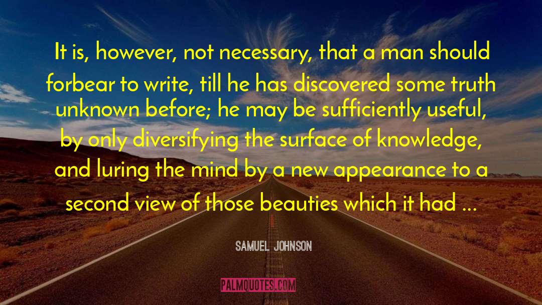Sufficiently quotes by Samuel Johnson