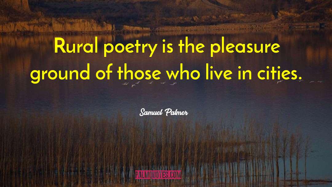 Sufi Poetry quotes by Samuel Palmer