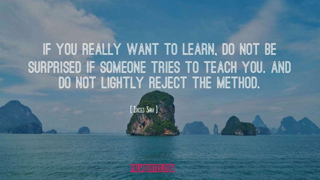Sufi Teacher quotes by Idries Shah