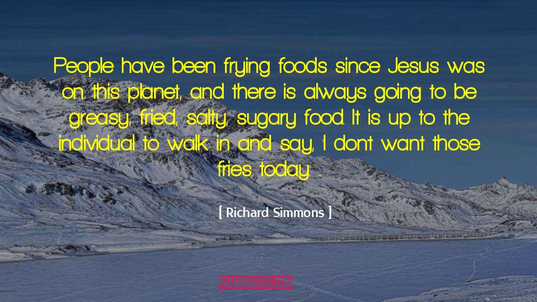 Sugary quotes by Richard Simmons