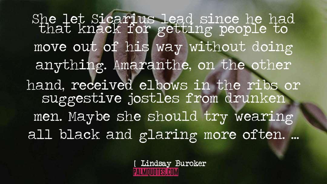 Suggestive quotes by Lindsay Buroker