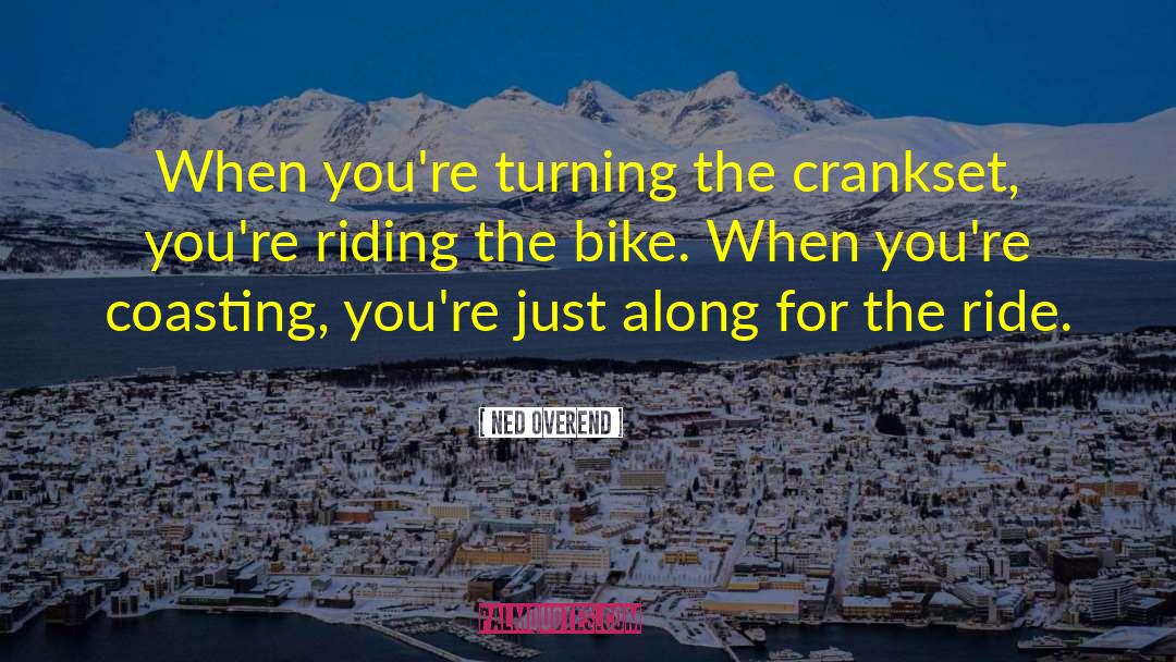 Sugino Crankset quotes by Ned Overend