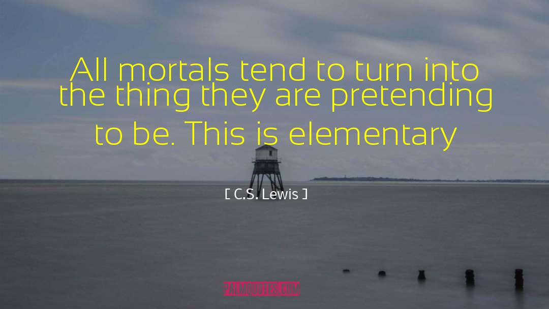 Suicidal Tendencies quotes by C.S. Lewis