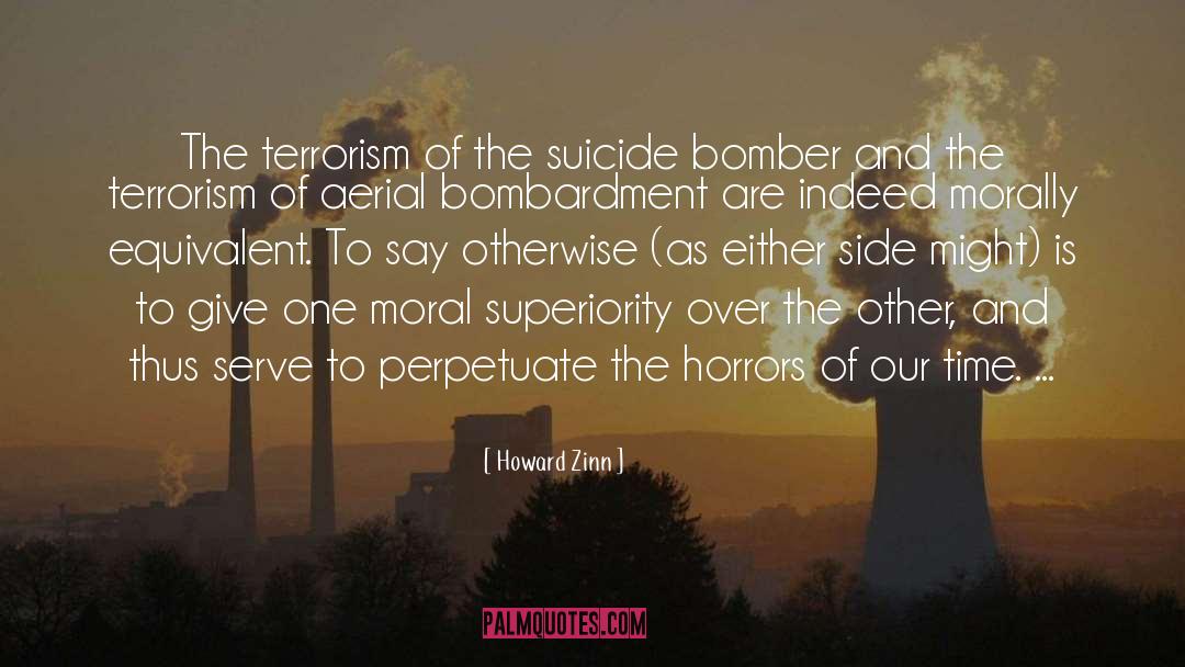 Suicide Bomber quotes by Howard Zinn