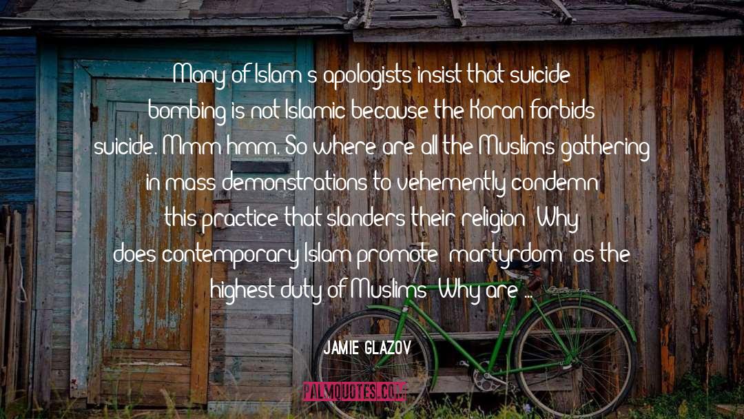 Suicide Bombing quotes by Jamie Glazov
