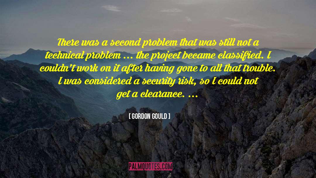 Suicide Risk quotes by Gordon Gould