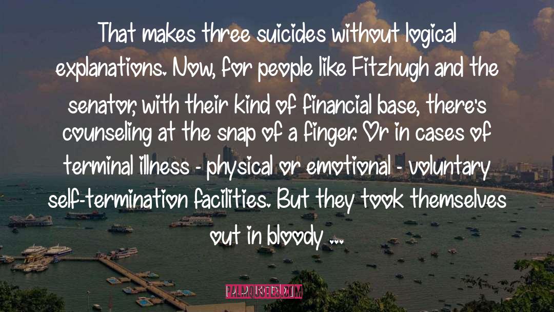 Suicides quotes by J.D. Robb