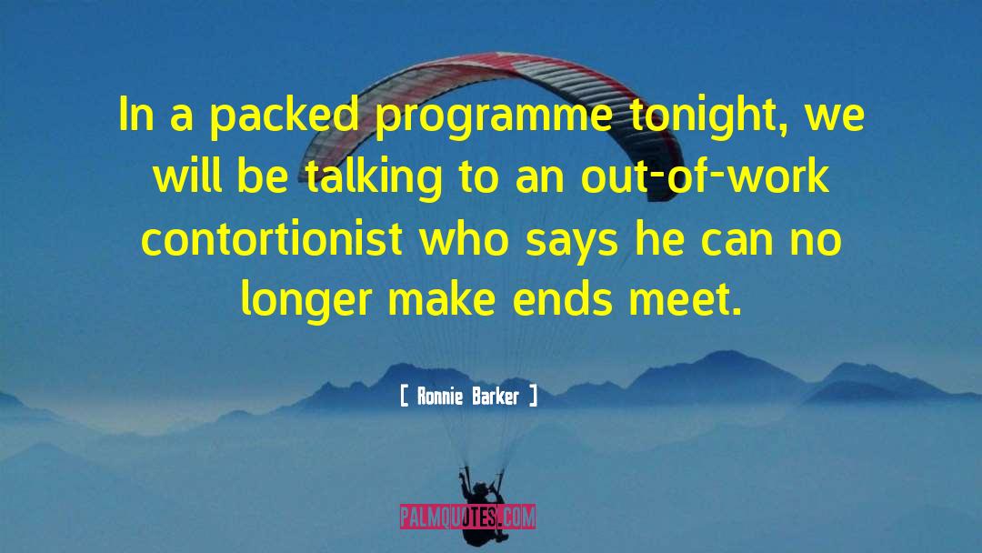 Suisse Programme quotes by Ronnie Barker