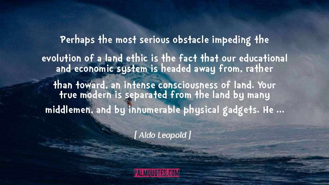Suit quotes by Aldo Leopold